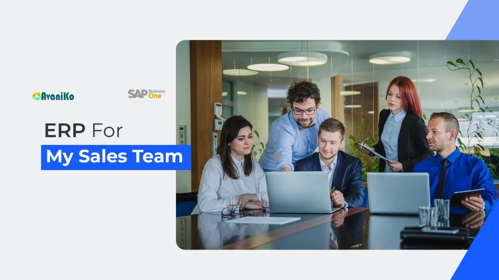 ERP For My Sales Team